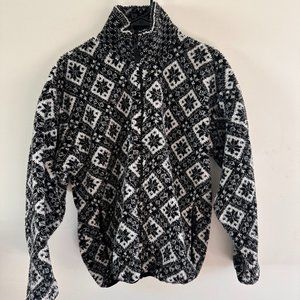 Helly Hansen fleece zip up Sz XS vintage